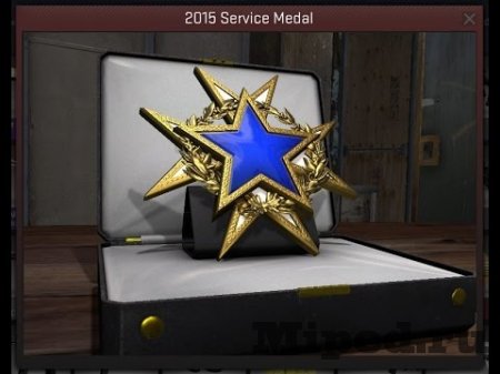 Как получить медаль за службу 2015 в CS: GO