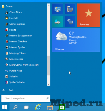 Как вернуть в Windows 10 классические игры из Windows 7